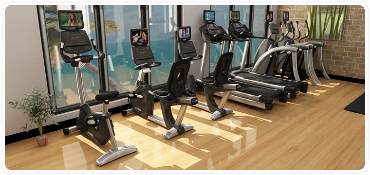 3D Gym Layout Sample